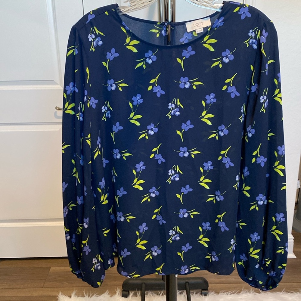 LOFT Outlet Floral Top